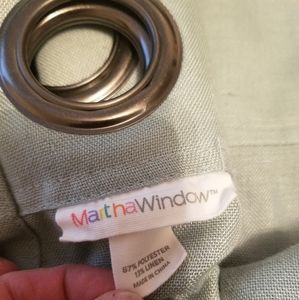 8 curtain panels , 96 inches long